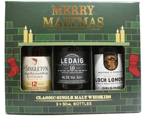 Merry Maltmas 3x5cl Gift Pack