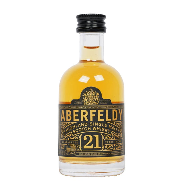 Aberfeldy 21yr | Highland Whisky Aged to Perfection | The Miniature Bottle Shop