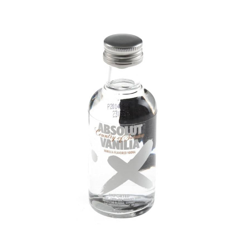 Absolut Vanilia 5cl | Absolut Vanilla Vodka | The Miniature Bottle Shop