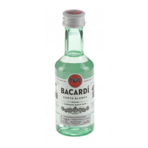 Bacardi Carta Blanca | Bacardi Rum White | The Miniature Bottle Shop