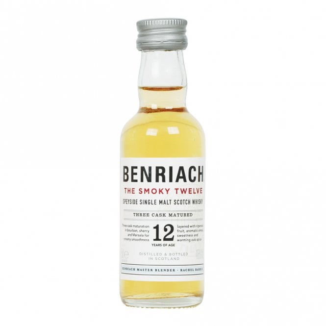Benriach The Smoky 12 | Speyside Single Malt | The Miniature Bottle Shop