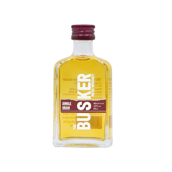 Busker Single Grain | Irish Single Grain Whiskey | The Miniature Bottle Shop