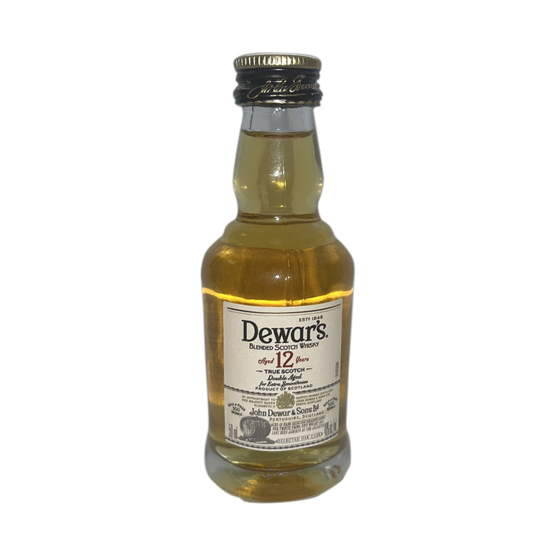 Dewar's 12yr | 12-Year-Old Scotch | The Miniature Bottle Shop