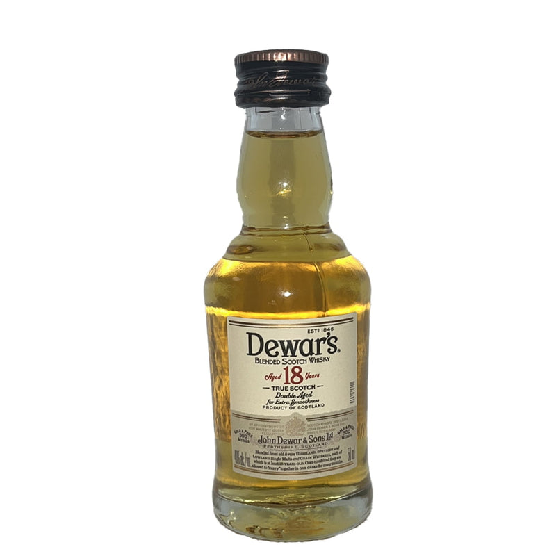 Dewar's 18 | 18-Year-Old Scotch | The Miniature Bottle Shop