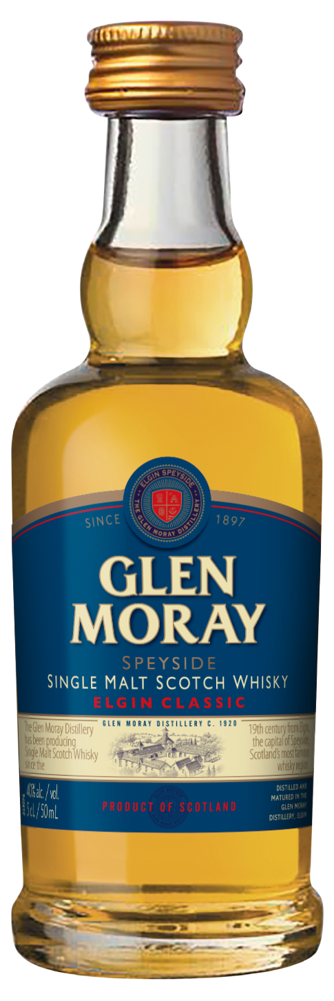 Glen Moray Classic 40% | Speyside Whisky | The Miniature Bottle Shop