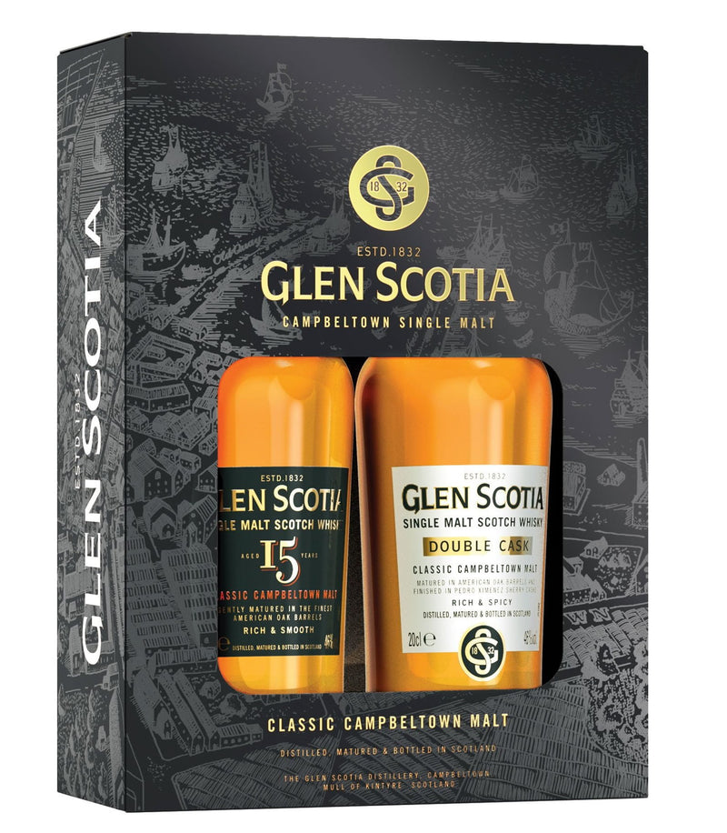 Glen Scotia Double Cask & 15yo 20cl Pack