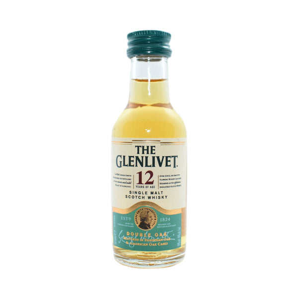 Glenlivet 12 | Speyside Single Malt | The Miniature Bottle Shop