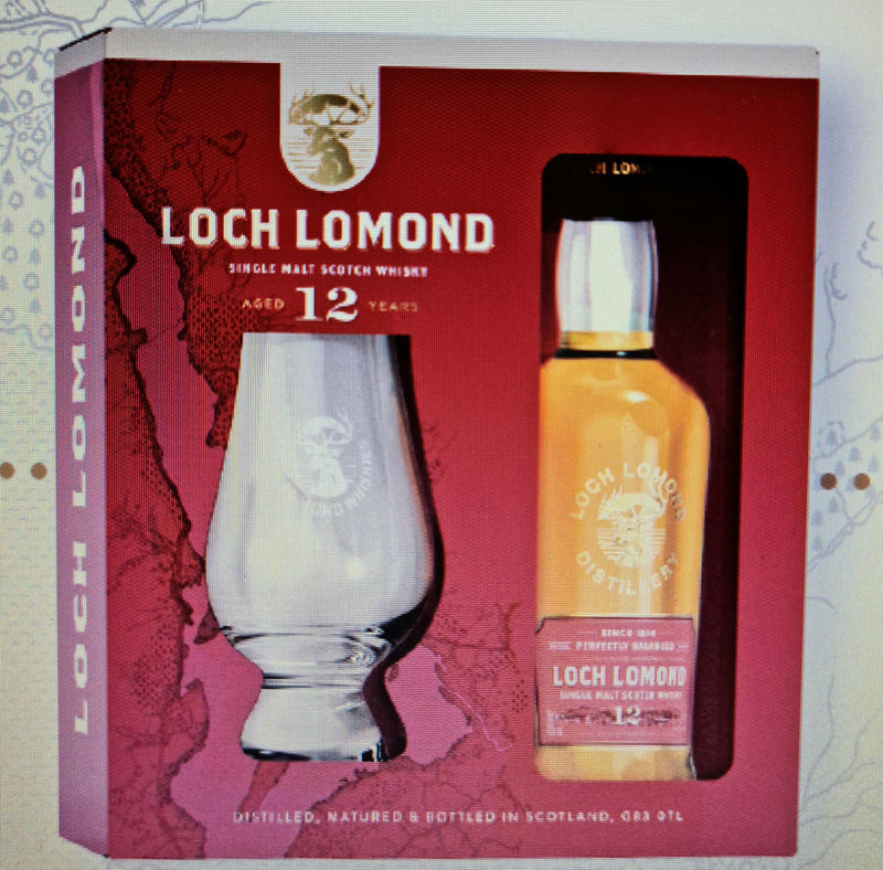 Loch Lomond 12yo 20cl & Glass Pack