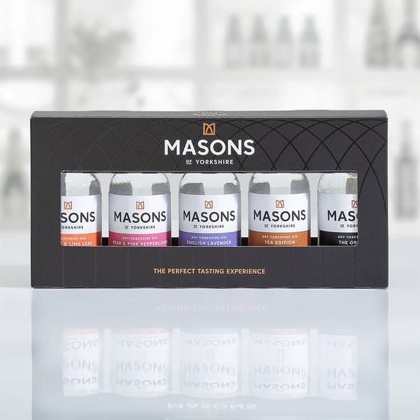 Masons Gin - The Perfect Taste Experience (5x5cl)