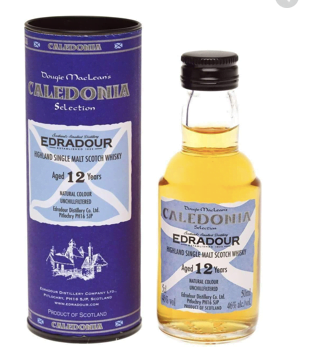 Edradour Caledonia 12 | Highland Whisky | The Miniature Bottle Shop