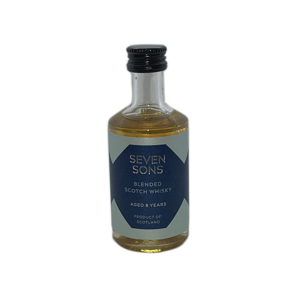 Seven Sons 8yo Blended Malt Scotch Whisky | Unique Malt Blend | The Miniature Bottle Shop