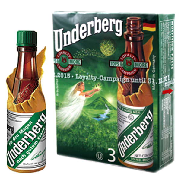 Underberg Natural Herbal Digestive 2cl