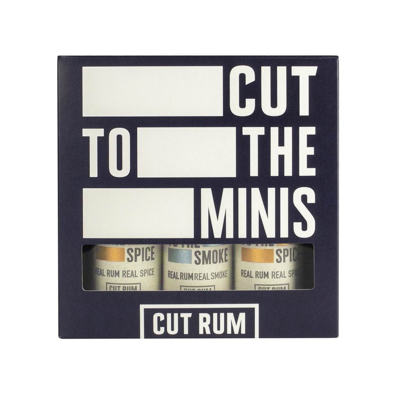 Cut Rum - Cut To The Minis 3x5cl Gift Pack