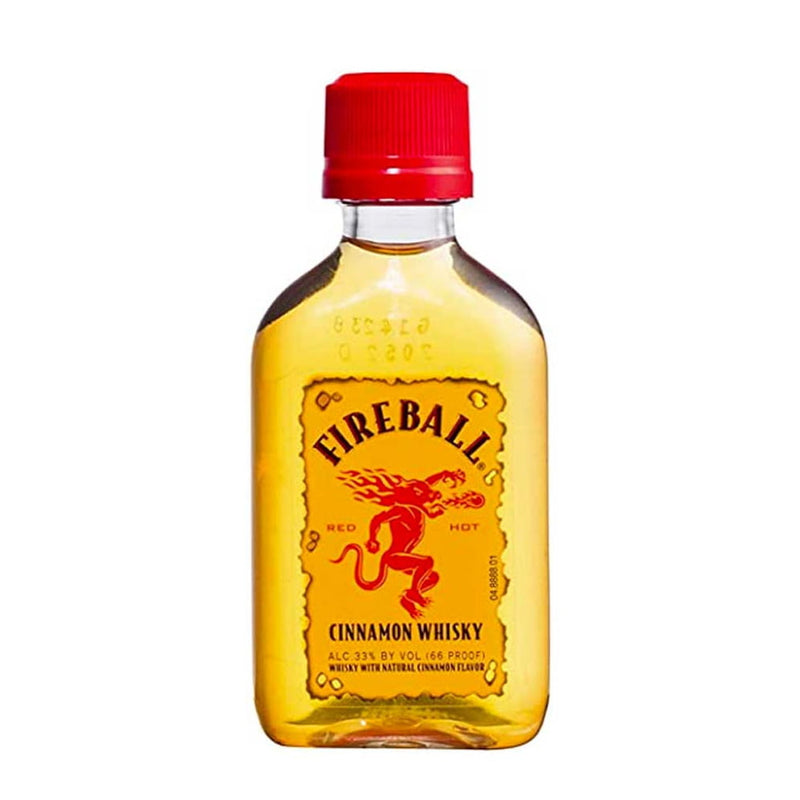 Fireball Cinnamon Whisky Liqueur | Cinnamon-Flavored Whiskey | The Miniature Bottle Shop
