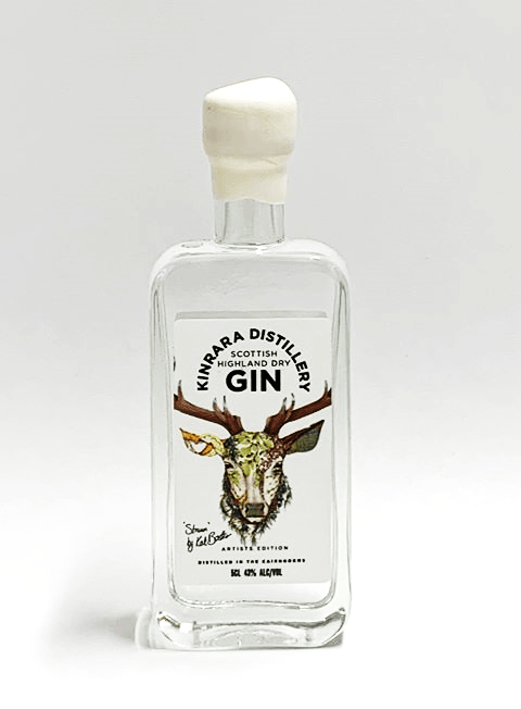 Kinrara Distillery Artists Edition Gin Featuring “Struan” The Stag 5cl