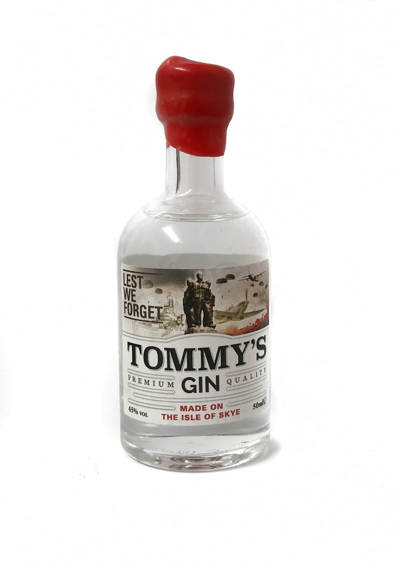 Misty Isle 'Lest We Forget' Tommy's Gin 5cl